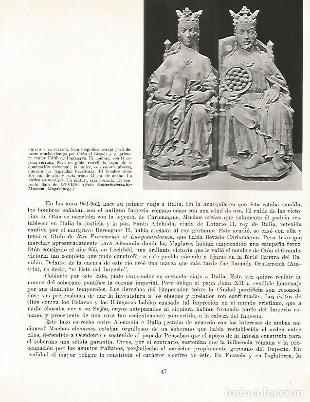 Cartes Postales: LAMINA 9905: Oton el Grande y Edith de Inglaterra - Andre Maurois