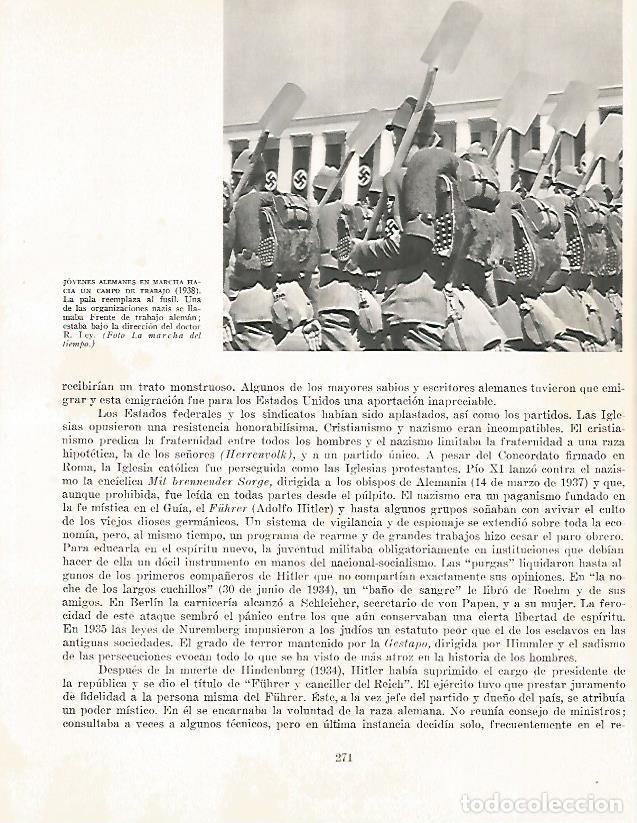 Postcards: LAMINA 9999: Alemanes hacia yn campo de trabajo en 1938 - Andre Maurois