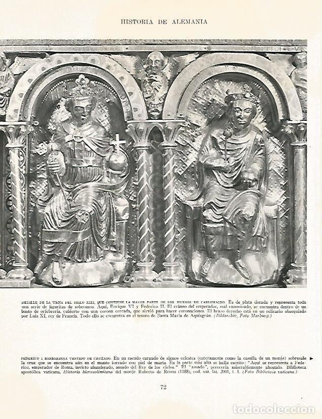 Postcards: LAMINA 9917: Detalle de la urna que contiene los restos de Carlomagno - Andre Maurois