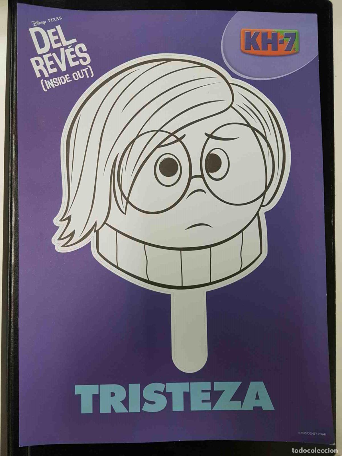 Postkarten: Juego careta Disney Pixar: Del Reves (inside Out) modelo: Tristeza -