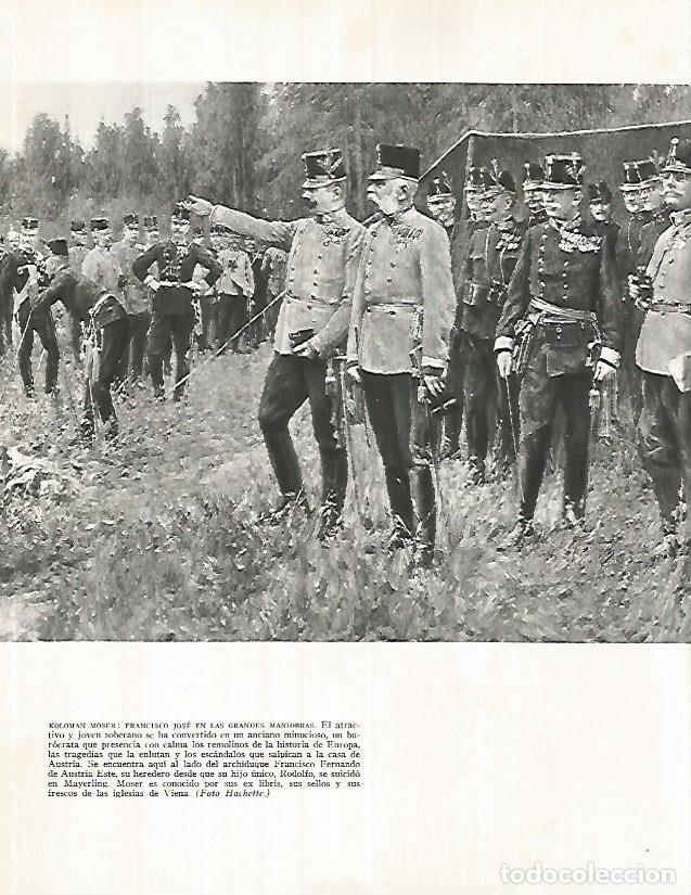 Postkarten: LAMINA 9990: Francisco Jose en las grandes maniobras por Moser - Andre Maurois