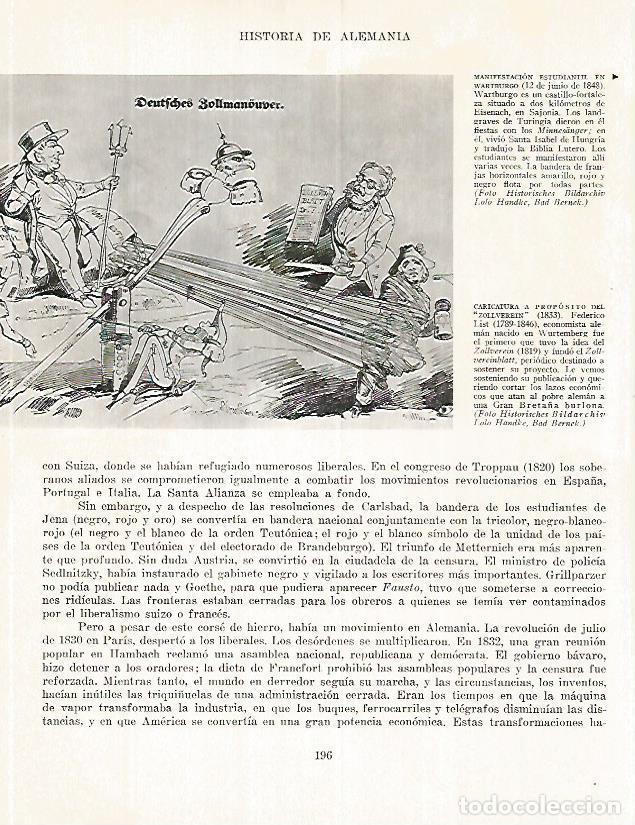 Postkarten: LAMINA 9967: Caricatura del Zollverein a&ntilde;o 1833 - Andre Maurois