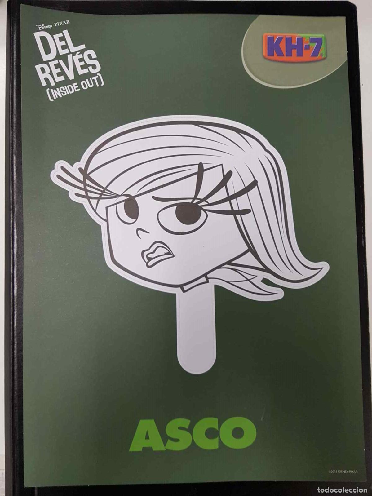 Postkarten: Juego careta Disney Pixar: Del Reves (inside Out) modelo: Asco -