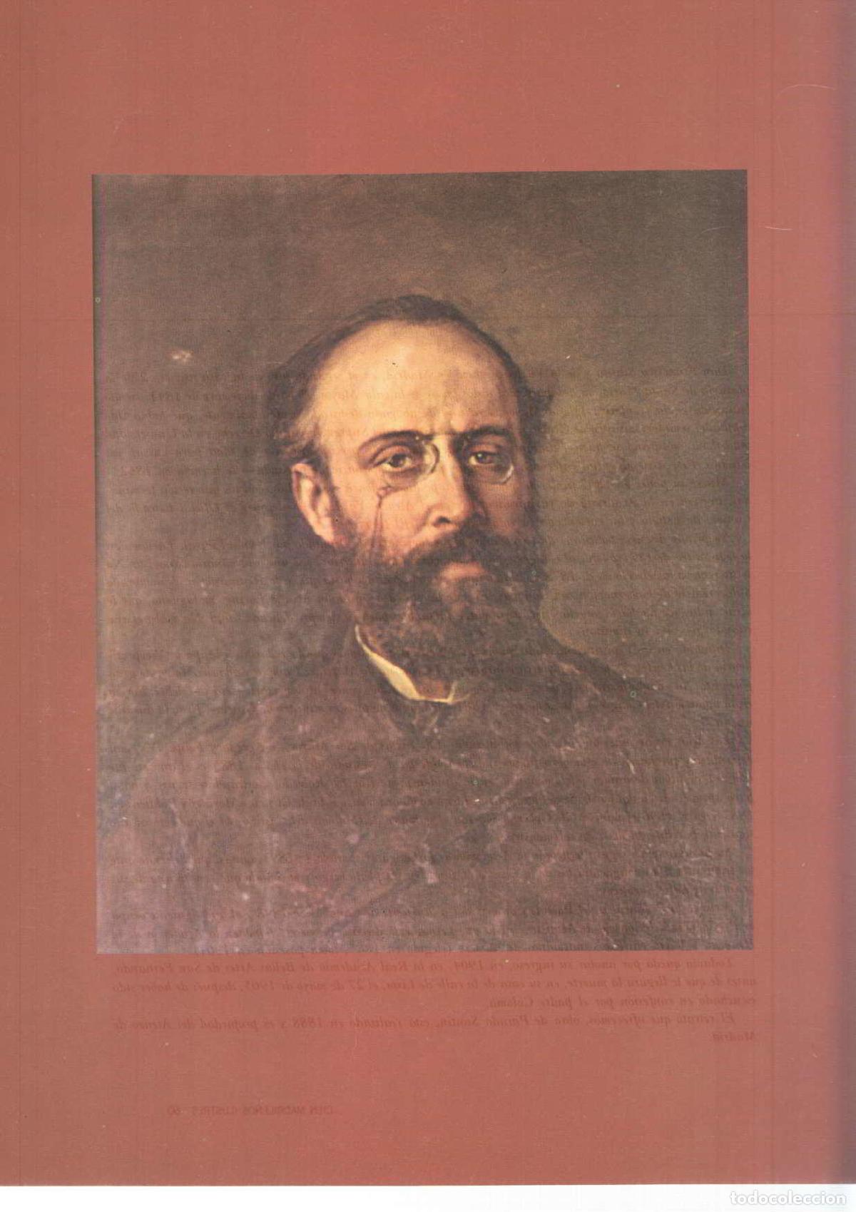 Postais: Lamina/sheet/feuille numerada 060: Francisco Silvela