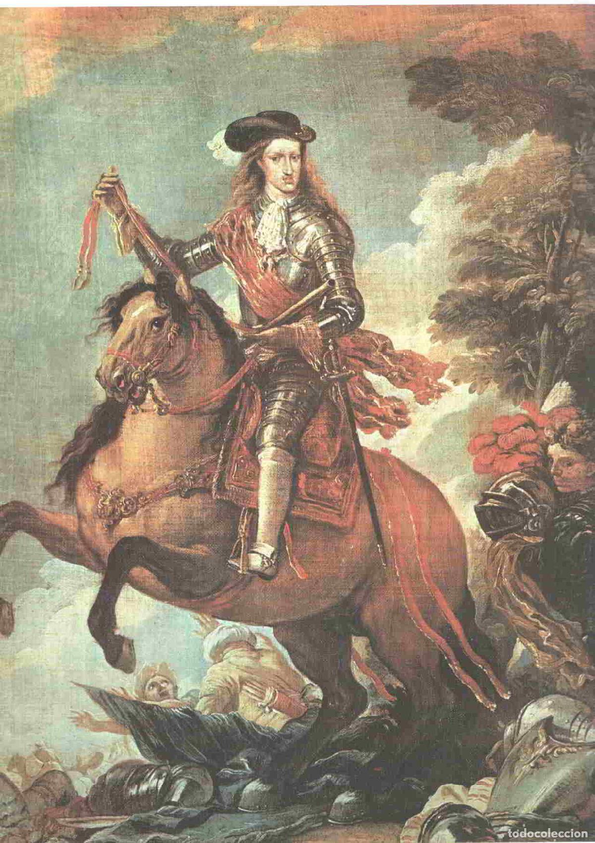 Postcards: Lamina/sheet/feuille numerada 020: Carlos II