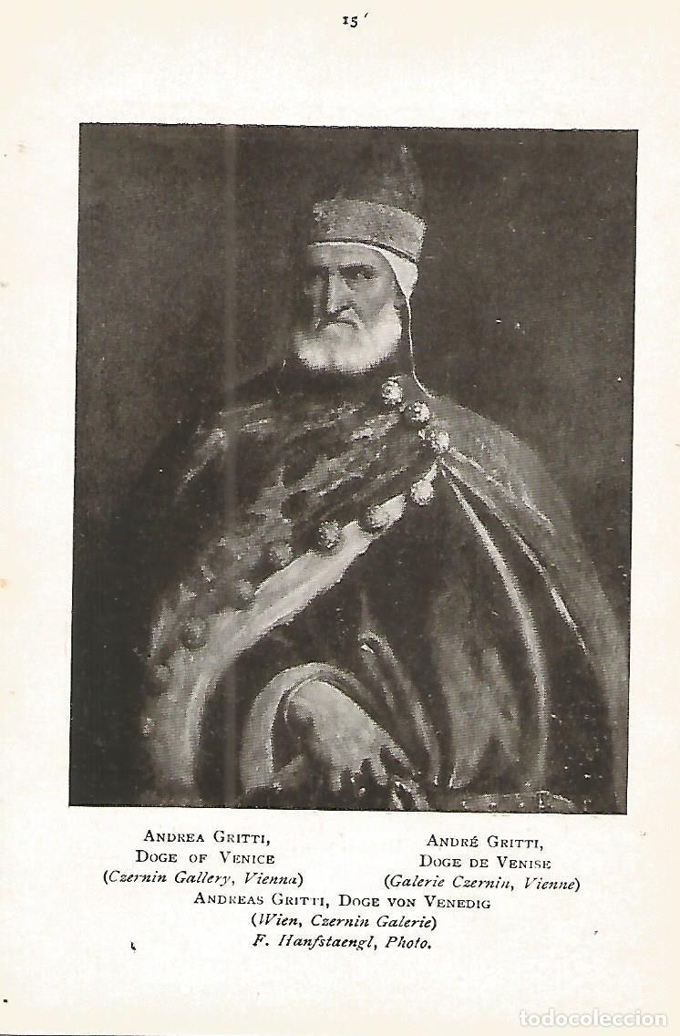 Postales: Lamina 257: TIZIANO. Andrea Gritti Duque de Venecia - Varios