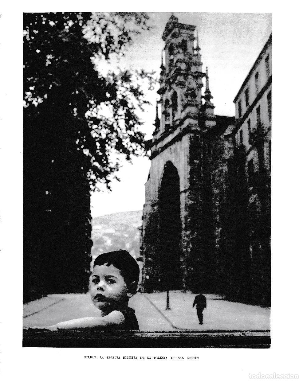 Cartoline: LAMINA 6175: Bilbao iglesia de San Anton - Pio Baroja