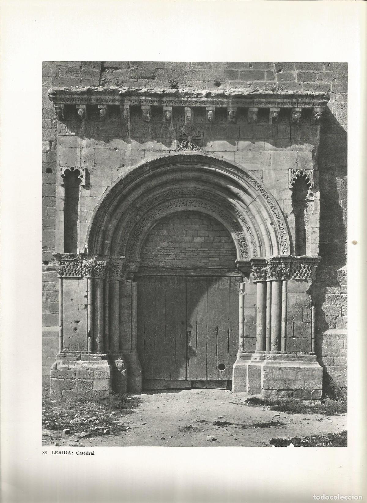 Cartoline: Lamina 036: LERIDA. Catedral - Marcel Durliat