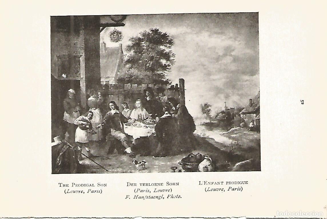 Cartoline: Lamina 553: TENIERS el Joven. El hijo prodigo - Varios