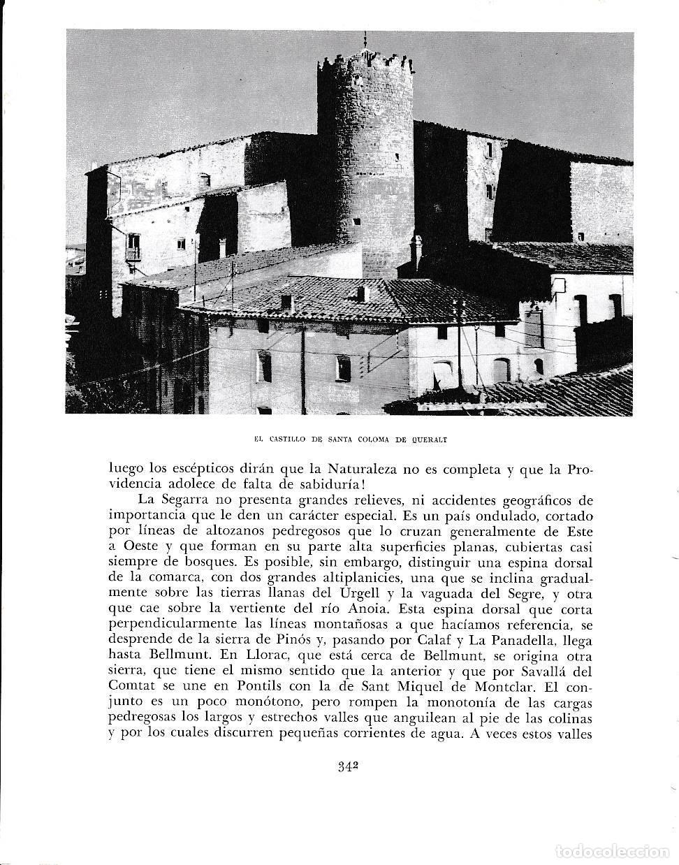 Postcards: LAMINA 6461: Castillo Santa Coloma de Queralt - Jose Pla
