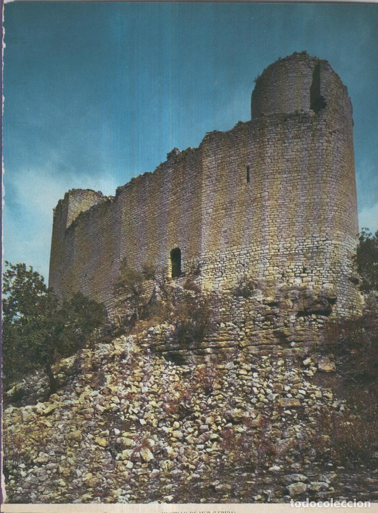 Cartes Postales: Lamina Castillos de Espa&ntilde;a Edicion 1967 No.047: CASTILLO DE MUR (LLEIDA) - VARIOS