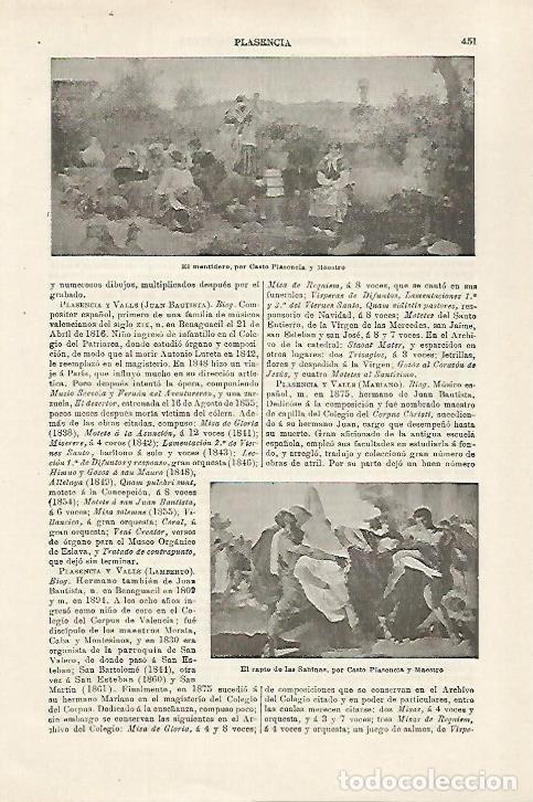 Postkarten: LAMINA ESPASA 27125: El mentideropor Plasencia - Varios