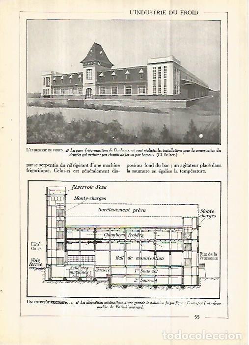 Cartoline: LAMINA 10173: Sala frigorifica de Burdeos - Varios