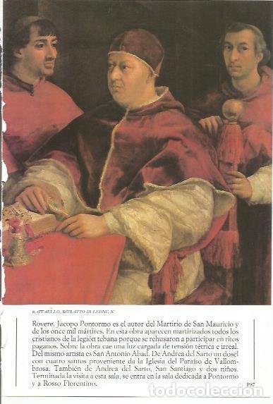 Postkarten: LAMINA 20463: Retrato de Leon X, por Rafael - Varios