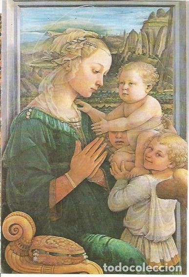 Postkarten: LAMINA 20443: Madonna con el Ni&ntilde;o, por Lippi - Varios