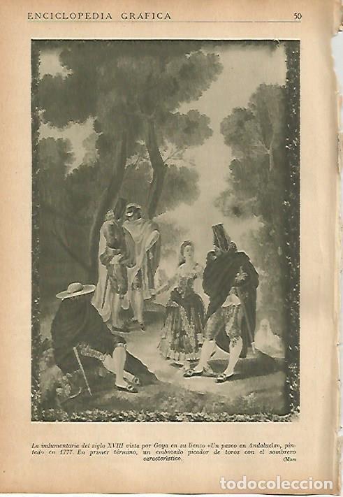 Postkarten: LAMINA 5428: Un paseo en Andalucia por Goya - M. Borras