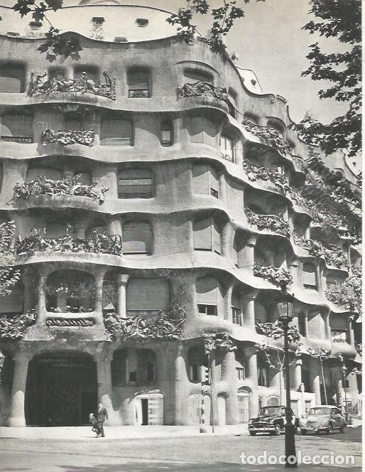 Postcards: LAMINA 20765: La Pedrera en Barcelona - Marcel Durliat