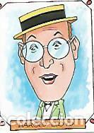 Postkarten: CROMO 2345: CARICATURAS 22: HAROLD LLOYD - Varios