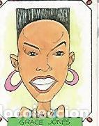 Postkarten: CROMO 2362: CARICATURAS 22: GRACE JONES - Varios