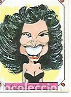 Postales: CROMO 2437: CARICATURAS 22: RAQUEL WELCH - Varios