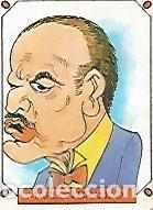 Postales: CROMO 2447: CARICATURAS 22: MARLON BRANDO - Varios