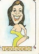 Postcards: CROMO 2404: CARICATURAS 22: CONCHA VELASCO - Varios