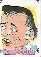 Postales: CROMO 2452: CARICATURAS 22: RICHARD BURTON - Varios