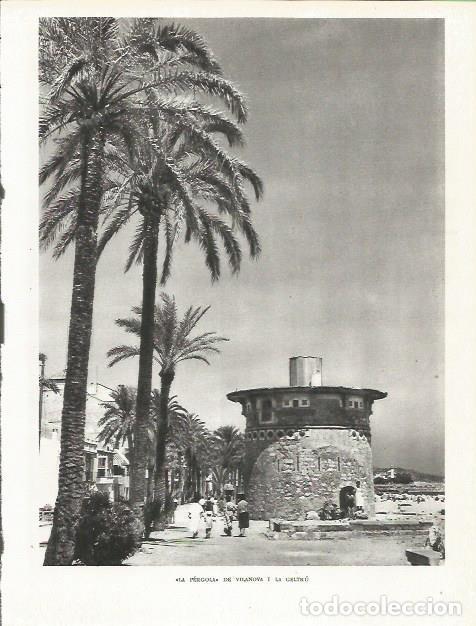 Postales: LAMINA 21747: La Pergola de Vilanova i la Geltru - Josep Pla