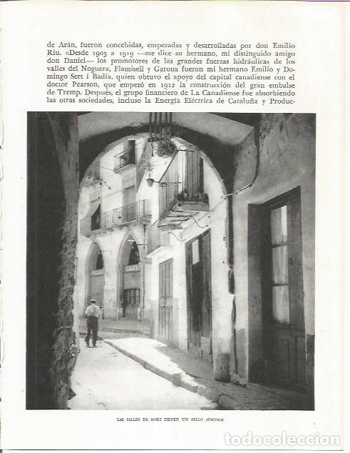 Postales: LAMINA 21707: Calle de Sort - Josep Pla