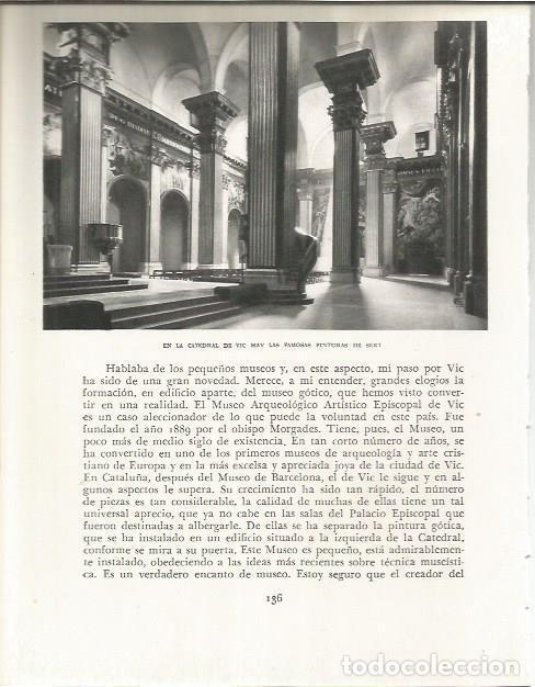 Postales: LAMINA 21599: Interior de la Catedral de Vic - Josep Pla