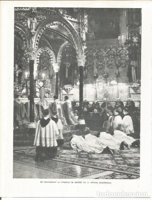 Postkarten: LAMINA 21641: Liturgia en Montserrat - Josep Pla