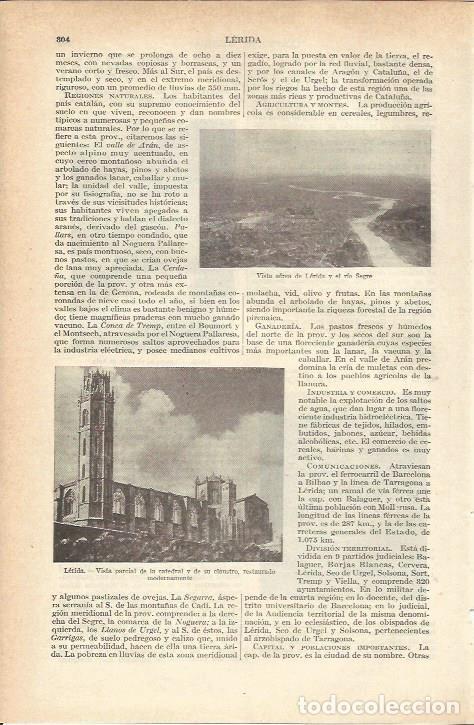 Postkarten: LAMINA 21181: Vista aerea de Lleida - VVAA