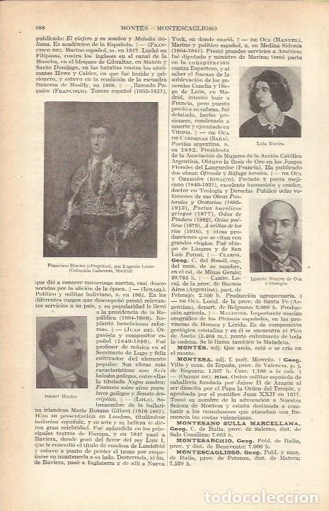 Postkarten: LAMINA 21294: Francisco Montes, por Eugenio Lucas - VVAA