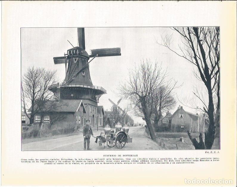 Postcards: LAMINA 21015: Suburbio de Rotterdam - Beltran y Rozpide