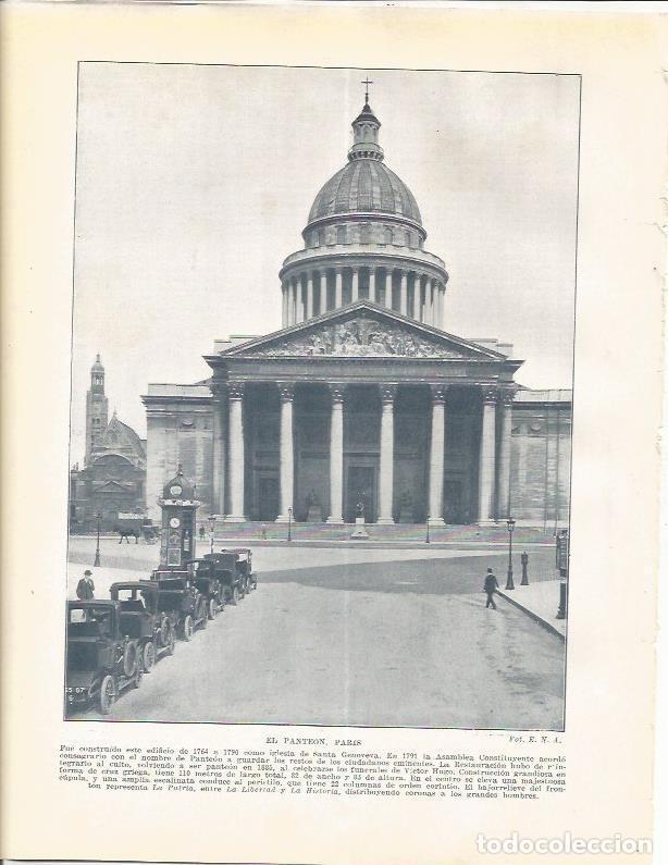 Cartoline: LAMINA 21083: El Panteon de Paris - Beltran y Rozpide