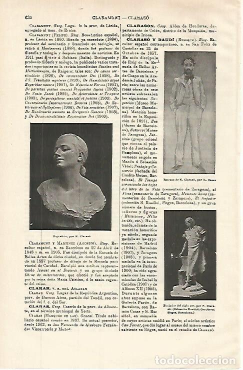 Postales: LAMINA ESPASA 28642: Sugestion por E. Claraso - Varios
