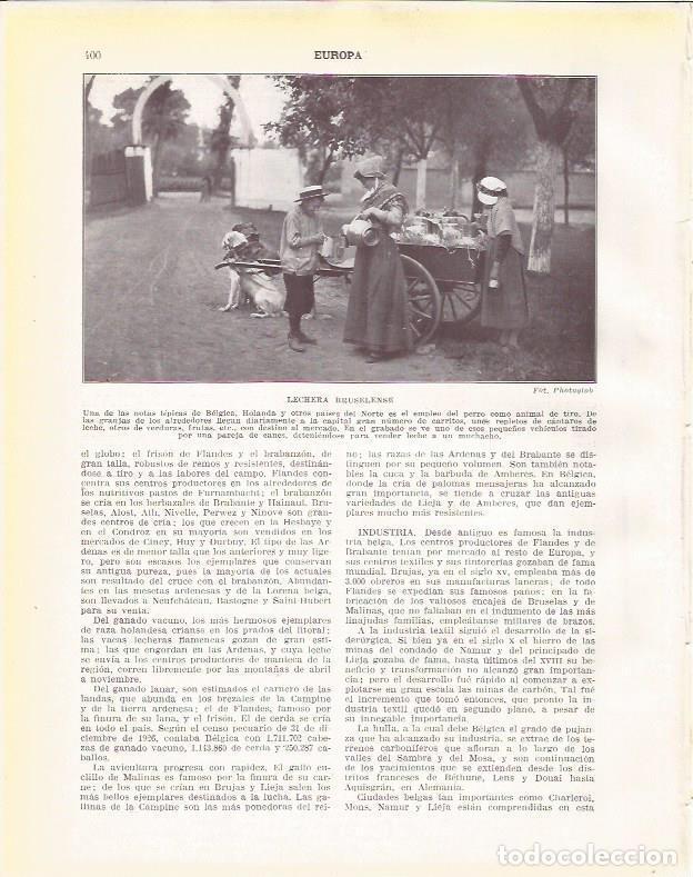 Postkarten: LAMINA 21030: Lechera en Bruselas - Beltran y Rozpide