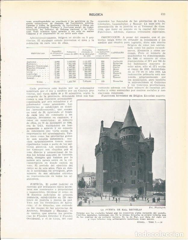 Postcards: LAMINA 21048: Puerta de Hal en Bruselas - Beltran y Rozpide