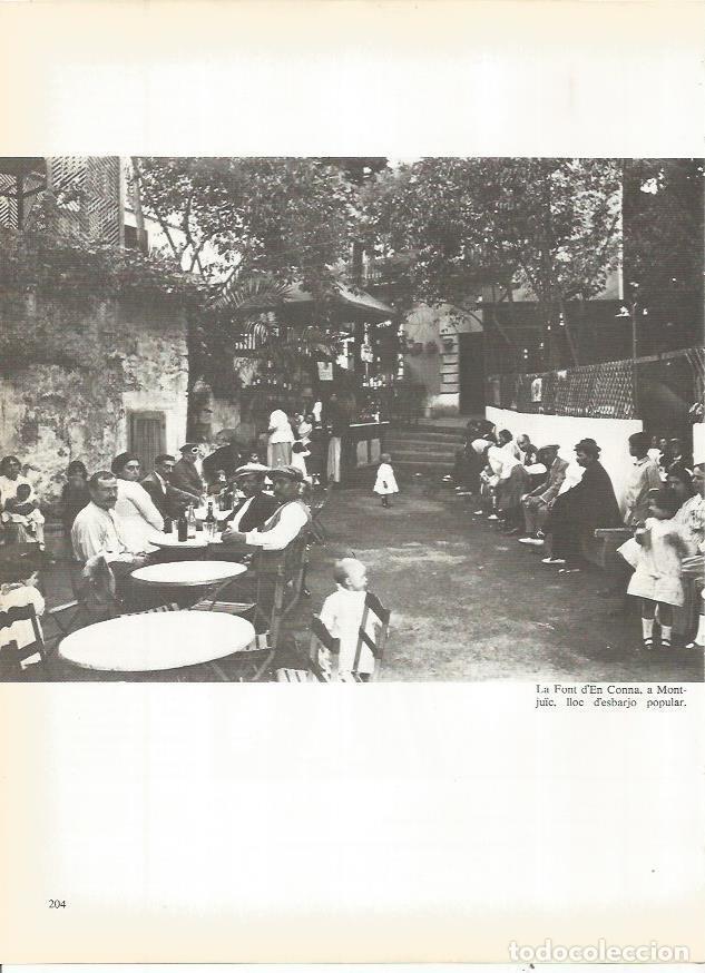 Postales: LAMINA 20755: Font d'en Conna en Montjuic, Barcelona - Edmon Valles