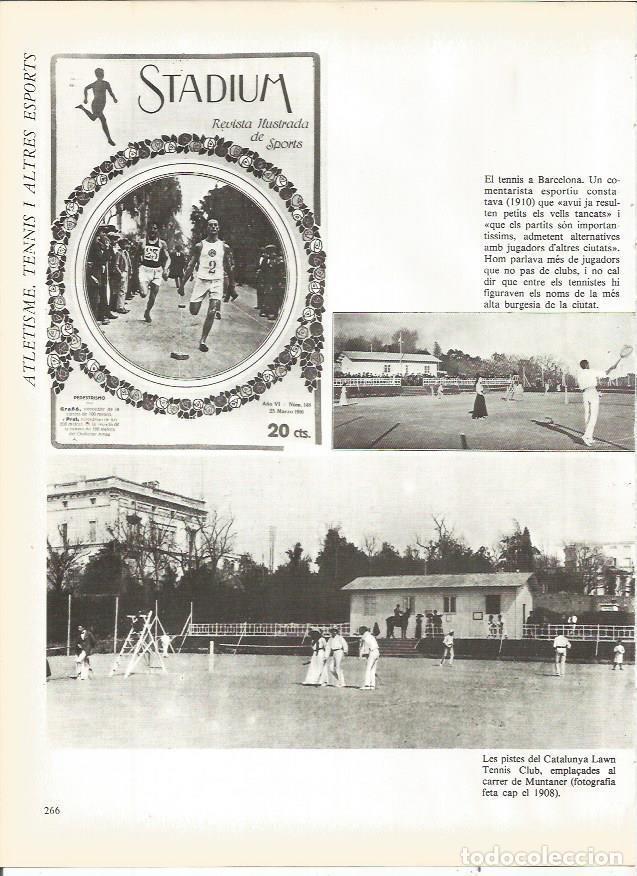 Cartoline: LAMINA 20783: Pistas del Catalunya Lawn Tennis Club de la calle Muntaner de Barcelona - Edmon Valles