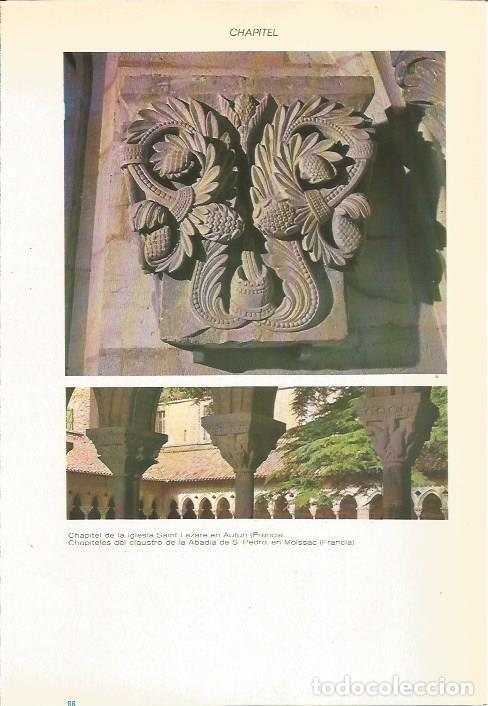 Postkarten: LAMINA 22378: Capitel de la iglesia de Saint Lazare en Autun, Francia - VVAA