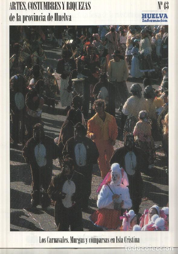 Cartes Postales: Artes, Costumbres y Riquezas de la provincia de Huelva numero 43: Los carnavales, Murgas y comparsas