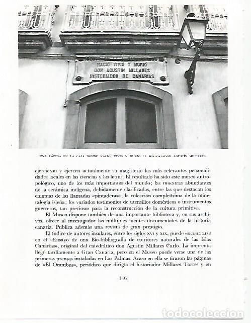 Postkarten: LAMINA 10259: Casa natal de Agustin Millares - Claudio de la Torre