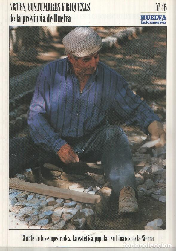 Cartes Postales: Artes, Costumbres y Riquezas de la provincia de Huelva numero 46: El arte de los empedrados, La este