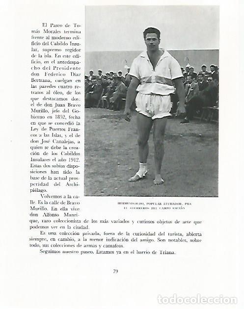 Postkarten: LAMINA 10230: Hermenegildo luchador canario - Claudio de la Torre