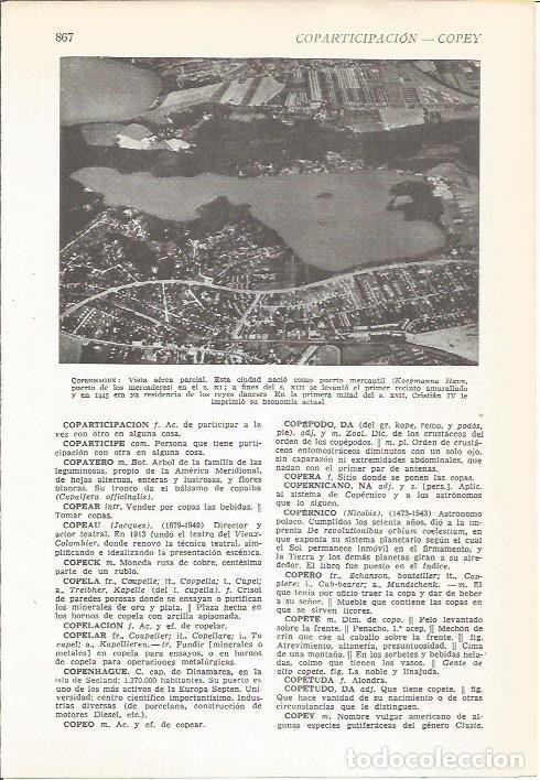 Postales: LAMINA 22361: Vista aerea de Copenhague - VVAA