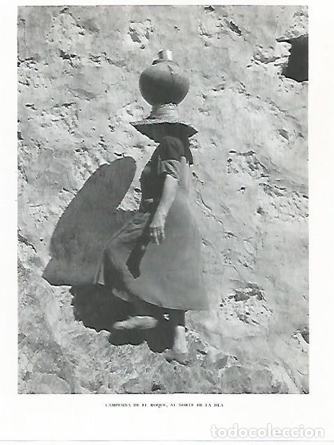 Cartes Postales: LAMINA 10273: Campesina de El Roque - Claudio de la Torre