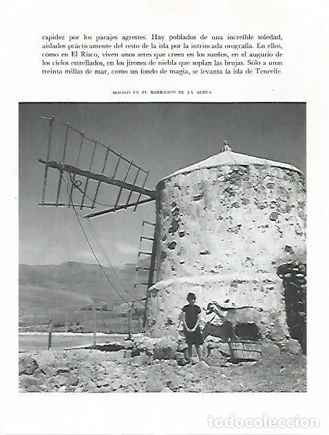 Postkarten: LAMINA 10288: Molino en el Barranco de la Aldea - Claudio de la Torre