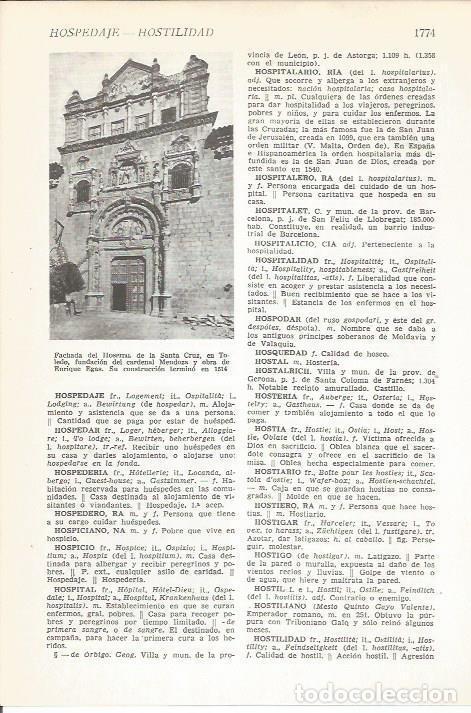 Postkarten: LAMINA 22304: Hospital de Santa Cruz en Toledo - VVAA