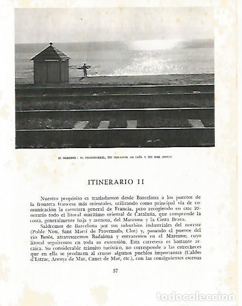 Postkarten: LAMINA 10437: Ferrocarril del Maresme - Josep Pla
